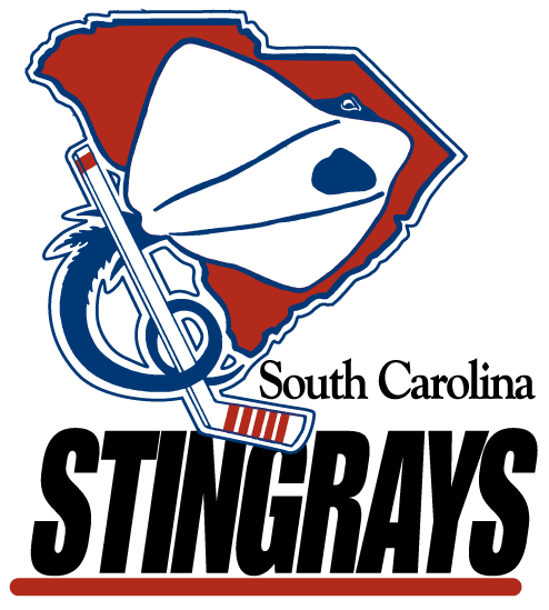 south carolina sting rays 1993-1999 primary logo iron on transfers for T-shirts